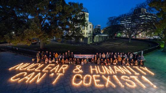 hiroshima candle